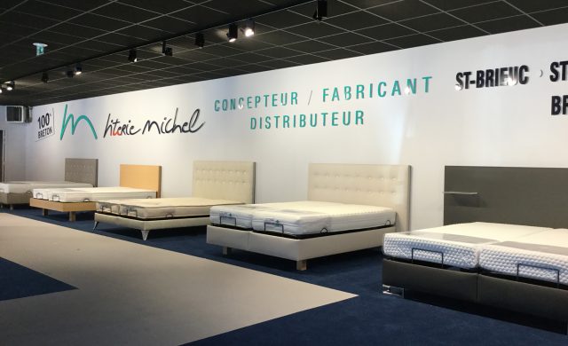 Magasin Adrien Michel à Rennes - Exposition