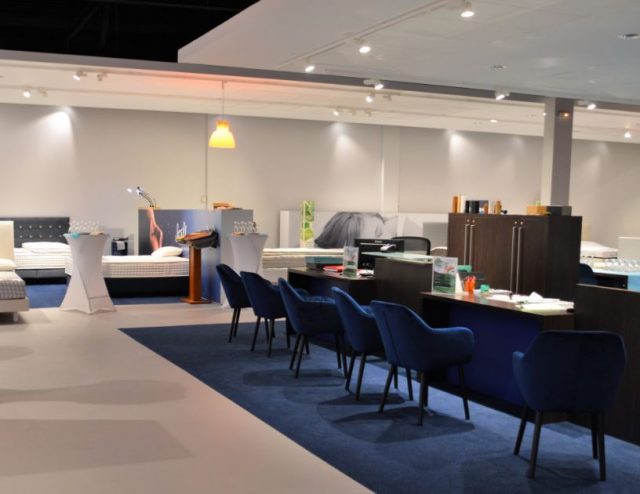 Photo literie Michel accueil en magasin