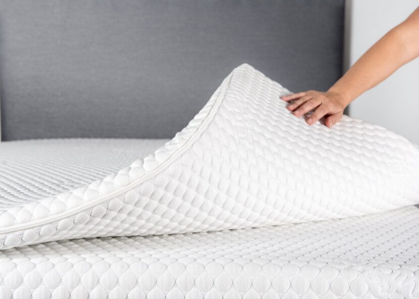 sur matelas a memoire de forme literie michel